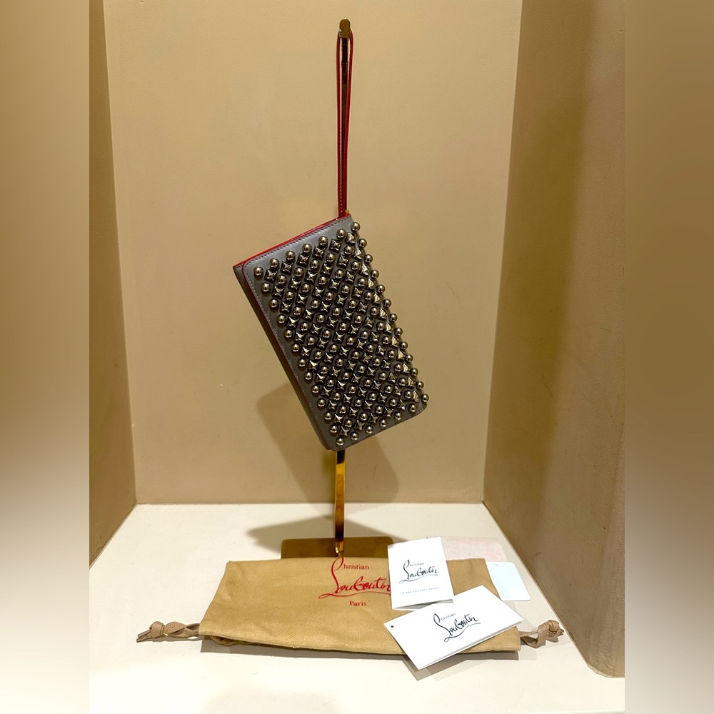 Christian Louboutin Macaron Large Wristlet Wallet/Bag